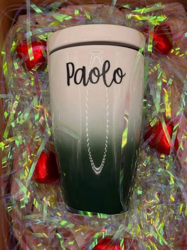 Giftbox with Personalized Villeroy & Boch Coffee Cup to Go - Green - Image 3