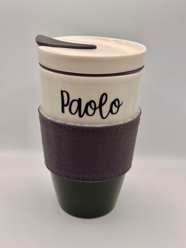 Giftbox with Personalized Villeroy & Boch Coffee Cup to Go - Green - Image 2