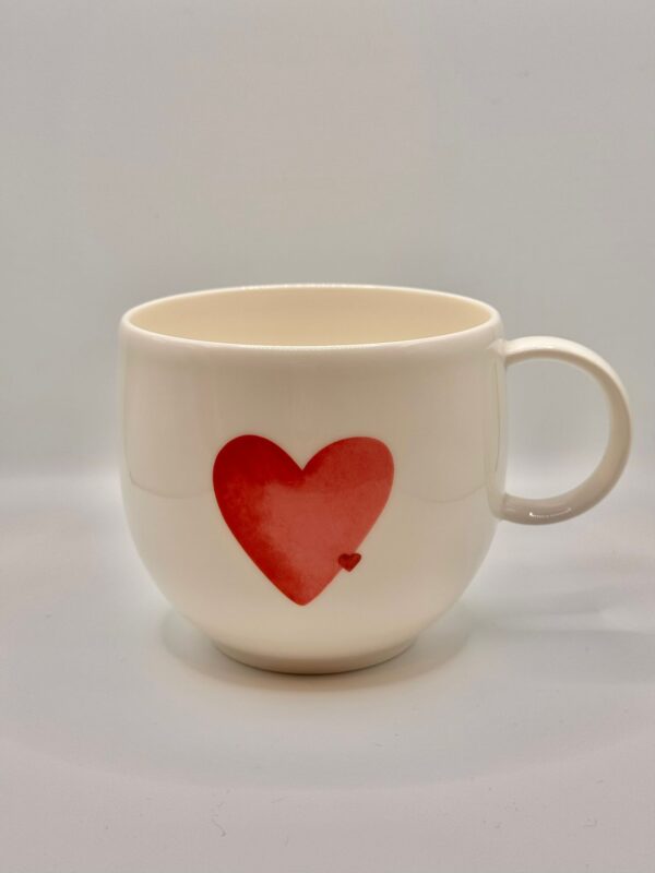 Personalized Villeroy & Boch Heart Coffee Mug