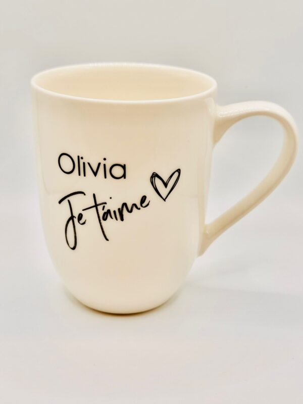 Personalized Villeroy & Boch Je T’aime Coffee Mug